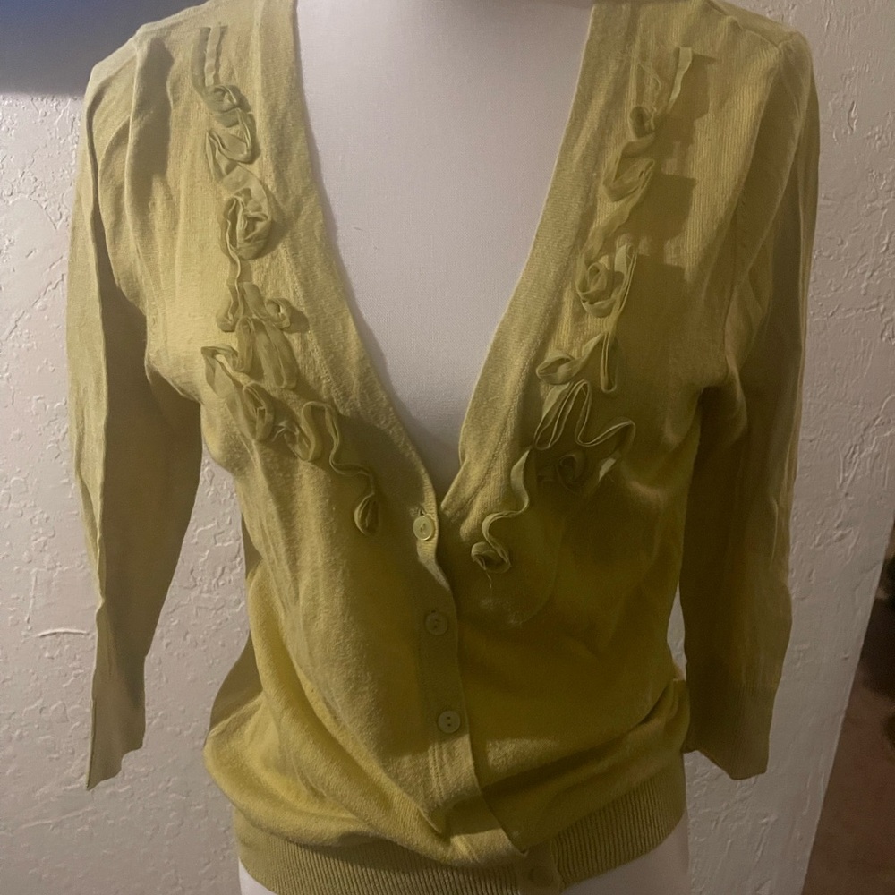 Lime cardigan